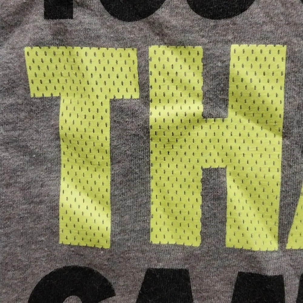 Nike Gray 'You Call That Game?' Graphic T-Shirt Small